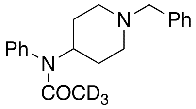 1-Benzyl-4-(N-phenylacetamido)piperidine-d3