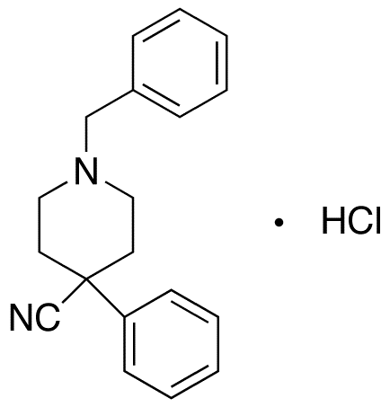 1-Benzyl-4-cyano-4-phenylpiperidine Hydrochloride