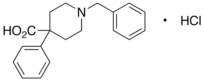 1-Benzyl-4-phenyl-4-piperidinecarboxylic Acid Hydrochloride