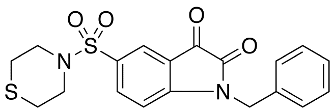 1-Benzyl-5-thiomorpholinosulfonyl Isatin