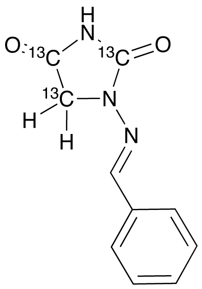 1-Benzylideneaminohydantoin-13C3