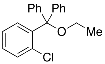 1-Chloro-2-(ethoxydiphenylmethyl)benzene