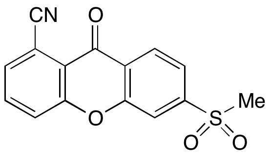 1-Cyano-6-(methylsulfonyl)-9H-xanthen-9-one