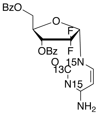 1’-Epi Gemcitabine-13C,15N2   3’,5’-Dibenzoate