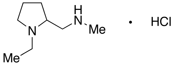 1-Ethyl-2-[(methylamino)methyl]pyrrolidine Hydrochloride