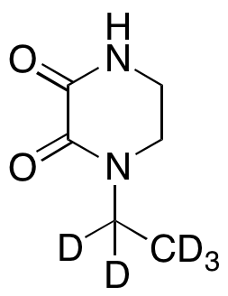 1-Ethyl-2,3-dioxopiperazine-d5