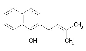 1-Hydroxy-2-prenylnaphthalene