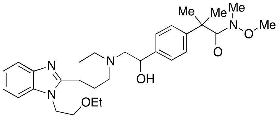 1’-Hydroxy Bilastine Weinreb’s Amide