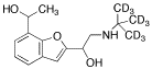 1’-Hydroxy Bufuralol-d9 (Mixture of Diastereomers)