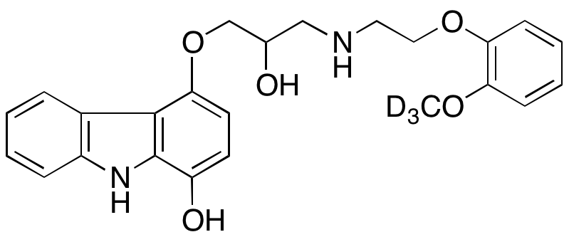 1-Hydroxy Carvedilol-d3