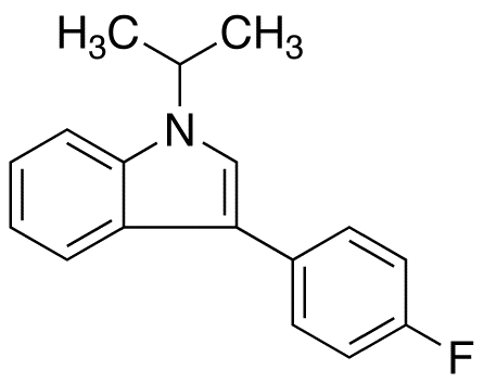 1-Isopropyl-3-(4-fluorophenyl)indole