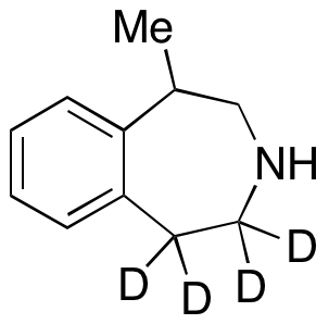 1-Methyl-2,3,4,5-tetrahydro-1H-3-benzazepine-d4