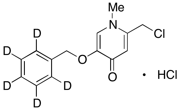 1-Methyl-2-chloromethyl-5-benzyloxypyridin-4(1H)-one Hydrochloride-d5