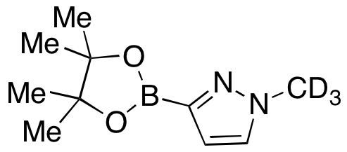 1-Methyl-3-(4,4,5,5-tetramethyl-1,3,2-dioxaborolan-2-yl)-1H-pyrazole-d3