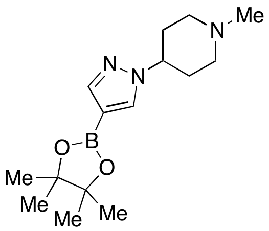 1-Methyl-4-[4-(4,4,5,5-tetramethyl-[1,3,2]dioxaborolan-2-yl)pyrazol-1-yl]piperidine