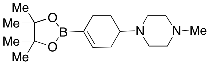 1-Methyl-4-(4-(4,4,5,5-tetramethyl-1,3,2-dioxaborolan-2-yl)cyclohex-3-en-1-yl)piperazine