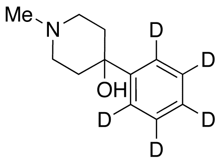 1-Methyl-4-phenyl-4-piperidinol-d5