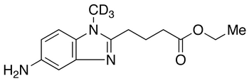 1-Methyl-5-amino-1H-benzimidazole-2-butanoic Acid Ethyl Ester-d3