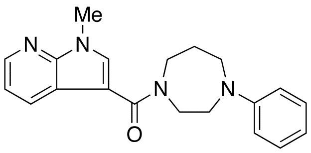 1-Methylpyrrolo[2,3-b]pyridine-3-carboxylic Acid N-Phenyl Homopiperazine Amide