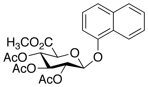 1-Naphthol 2,3,4-Tri-O-acetyl-β-D-glucuronide Methyl Ester