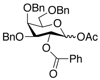 1-O-Acetyl-2-O-benzoyl-3,4,6-O-tribenzyl-D-galactopyranoside