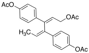 1-O-Acetyl-3,4-bis-(4-acetoxyphenyl)-hexa-2,4-dien-1-ol