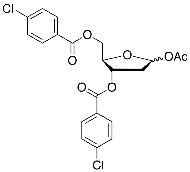 1-O-Acetyl-3,5-bis(4-chlorobenzoyl)-2-deoxy-D-ribose