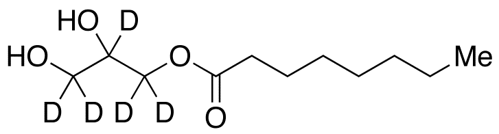 1-Octanoyl-rac-glycerol-d5