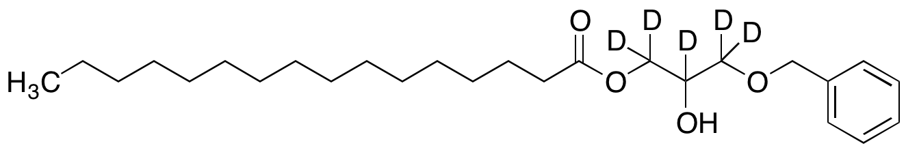 1-Palmitoyl-3-O-benzyl-rac-glycerol-d5