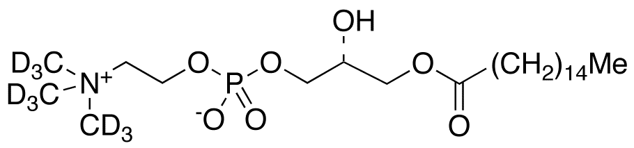 1-Palmitoyl-sn-glycero-3-phosphocholine-d9