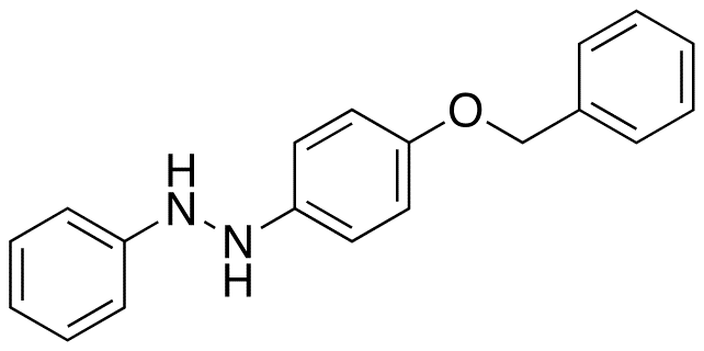 1-Phenyl-2-[4-(phenylmethoxy)phenyl]hydrazine