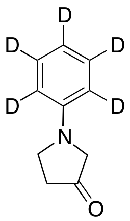 1-Phenyl-3-pyrrolidinone-d5