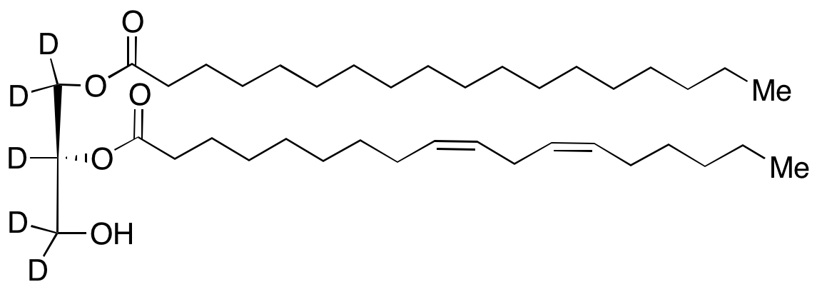 1-Stearoyl-2-linoleoyl-sn-glycerol-d5