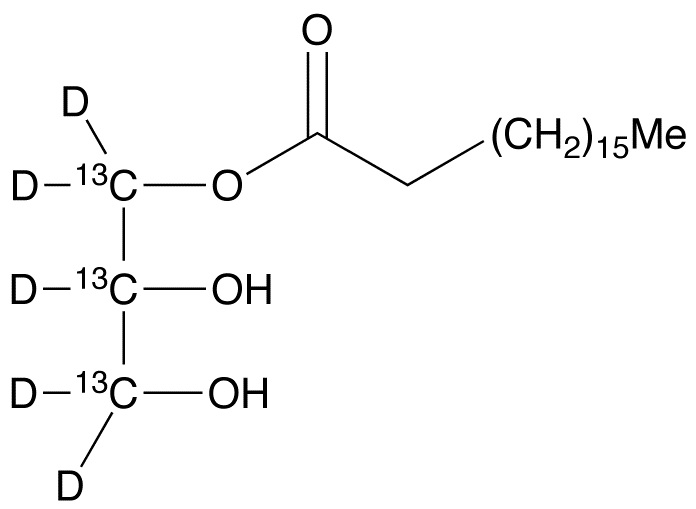 1-Stearoyl-rac-glycerol-13C3,d5