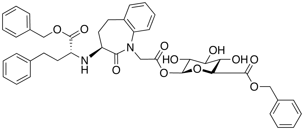 1’-epi-Benazeprilat Acyl-β-D-glucuronide Dibenzyl Ester