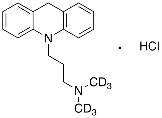 10-[3-(Dimethylamino)propyl]acridan Hydrochloride-d6 (Impurity)