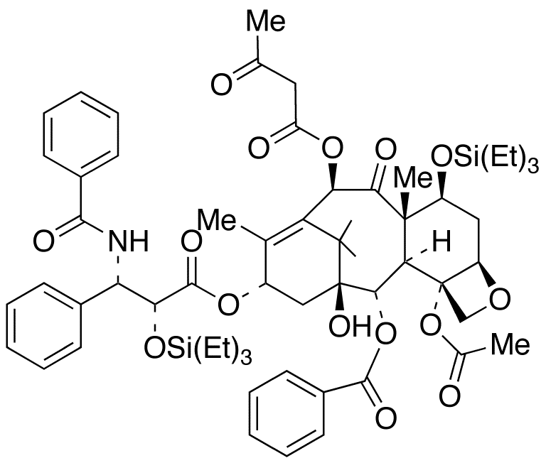 10-Acetoacetyl 2’,7-Bis-O-(Triethylsilyl) Paclitaxel