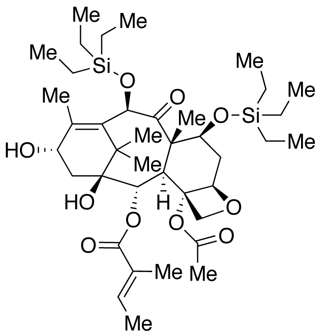 10-Desacetyl-2-desbenzoyl-7,10-bis(O-triethylsilyl)-2-tiglyl Baccatin III