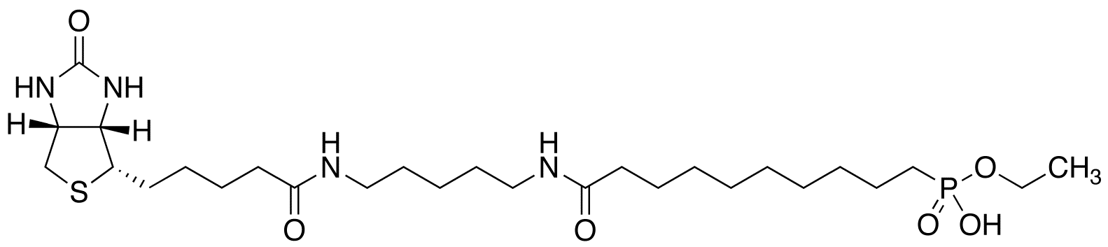 10-Ethoxyphosphinyl-N-biotinamidopentyldecanamide