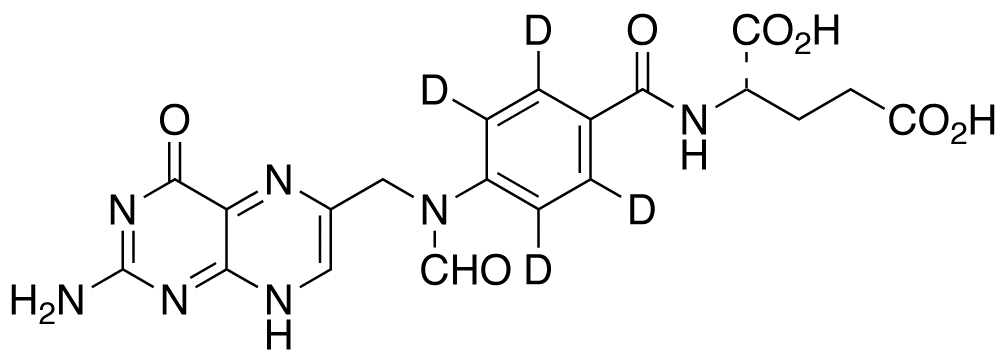 10-Formyl Folic Acid-d4