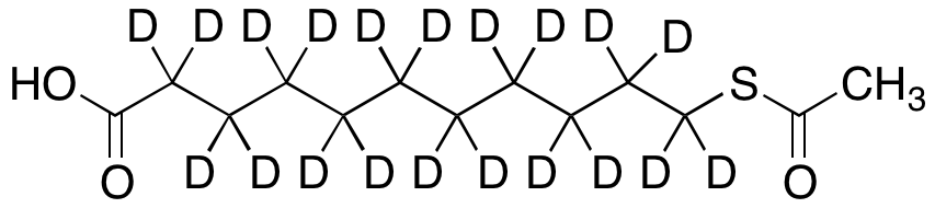 11-(Acetylthio)undecanoic Acid-d20