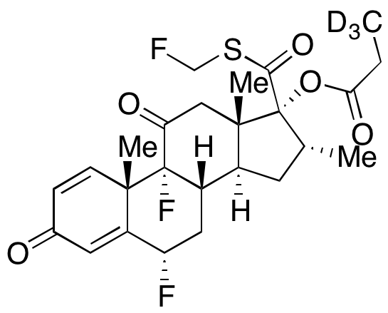 11-Oxo Fluticasone Propionate-d3