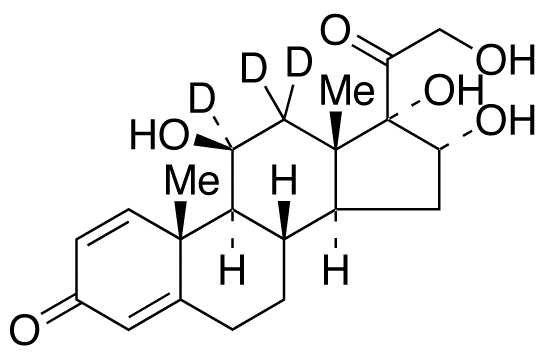 11β,16α,17α,21-Tetrahydroxypregna-1,4-diene-3,20-dione-d3