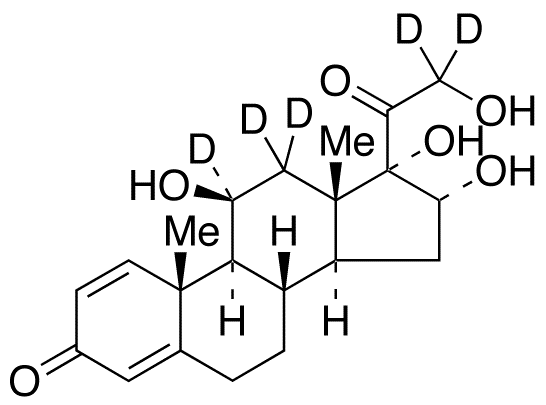 11β,16α,17α,21-Tetrahydroxypregna-1,4-diene-3,20-dione-d5