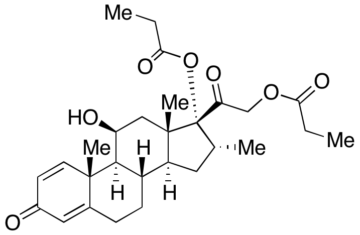 11β,17,21-Trihydroxy-16α-methylpregna-1,4-diene-3,20-dione 17,21-Dipropionate