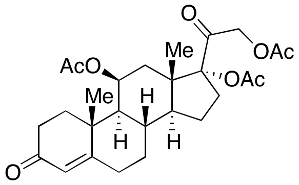 11β,17α,21-Tris(acetyloxy)pregn-4-ene-3,20-dione