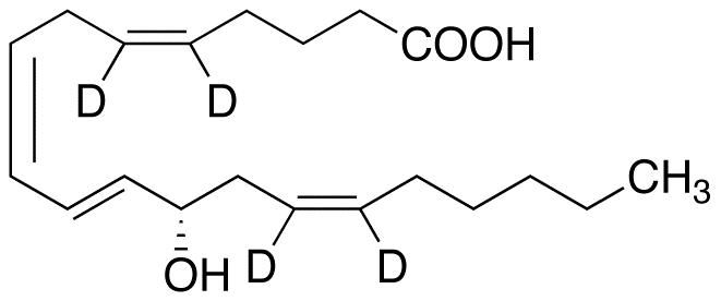 12(S)-Hydroxy (5Z,8Z,10E,14Z)-Eicosatetraenoic Acid-d4