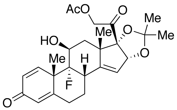 14,15-Dehydro 21-Acetyloxy Triamcinolone Acetonide