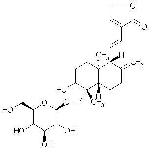 14-Deoxy-11,12-didehydroandrographiside