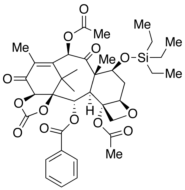 14β-Hydroxy-13-oxo-7-O-(triethylsilyl) Baccatin III 1,14-Carbonate